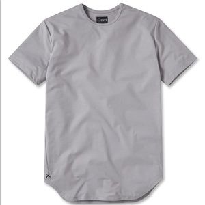 Cuts Elongated T shirt Pacific Granite